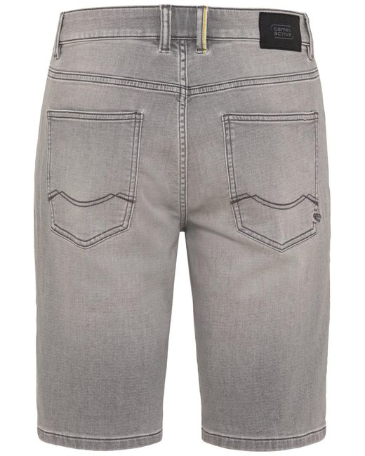 Camel Active Bermudas fleXXXactive® Shorts Slim Fit in Gray für Herren
