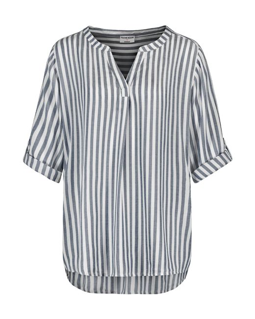Sublevel Gray Kurzarmbluse