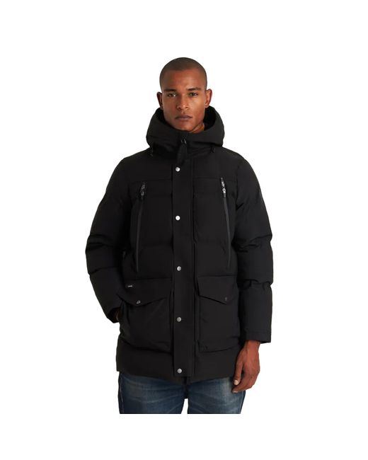 Chasin' Winterjacke Explorer Tech, schwarz in Black für Herren