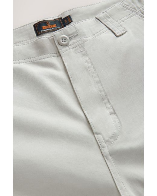 Next Cargohose Cargo-Hose aus Baumwollstretch in White für Herren