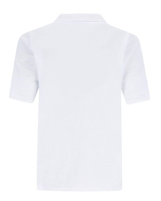 Hajo White Poloshirt Piqué stay fresh®