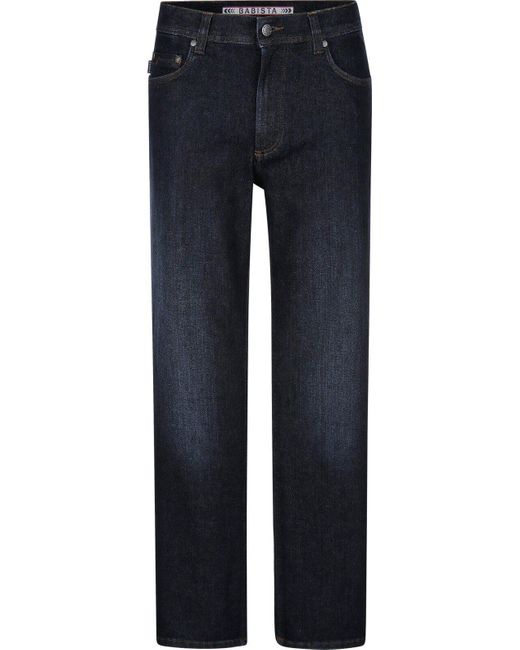 Babista Jeans VILENTO im 5-Pocket Design in Black für Herren