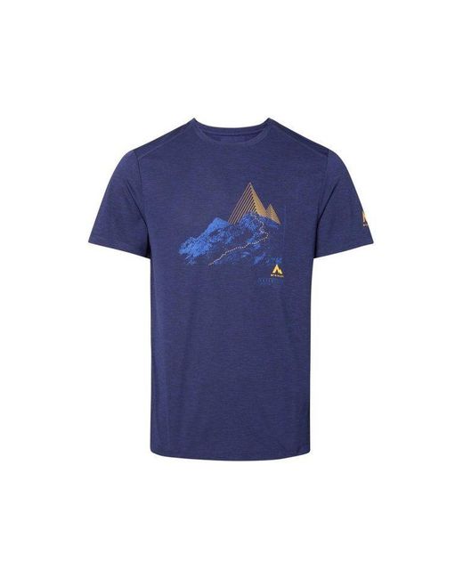 McKinley He.-T-Shirt Lele M NAVY DARK in Blue für Herren