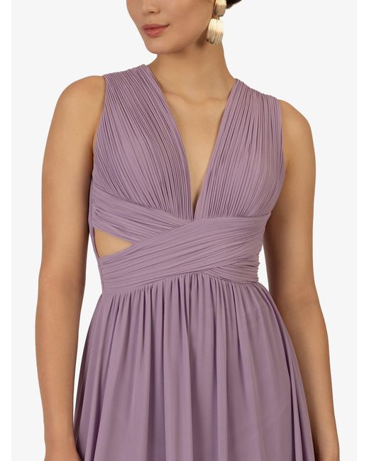 Kraimod Purple Abendkleid