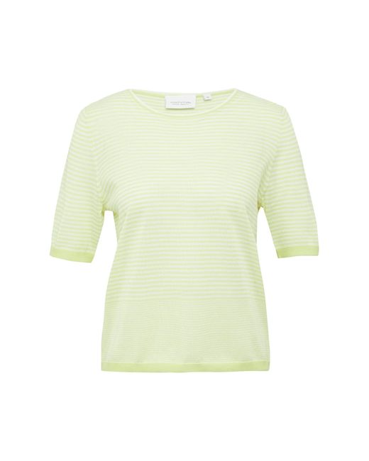 comma casual identity Yellow 3/4 Arm-Pullover Strickpullover
