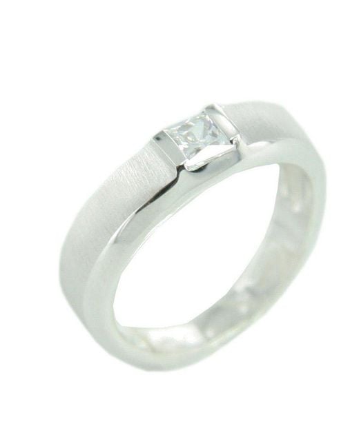Fossil Blue Silberring JF14631040