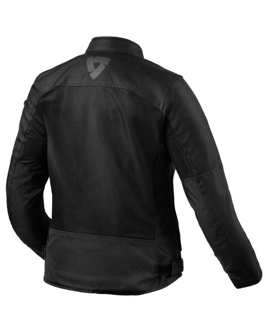 Revit Black Motorradjacke Eclipse 2 Textiljacke Schwarz