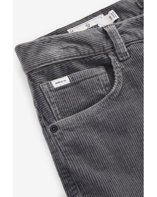 Next Cordhose 5-Pocket-Hose aus Cord (1-tlg) in Gray für Herren