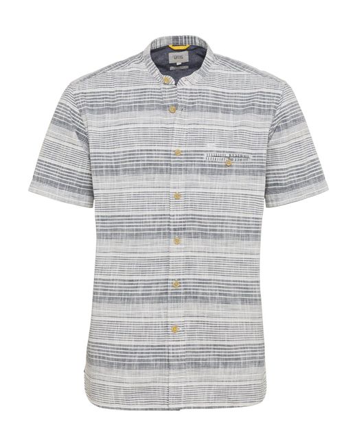 Camel Active Kurzarmhemd Stand Up in Gray für Herren
