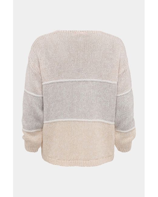 Six-O-Seven White Strickpullover