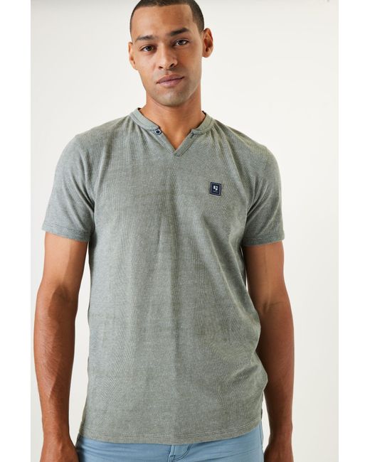 Garcia Kurzarmshirt men`s T-shirt ss in Gray für Herren