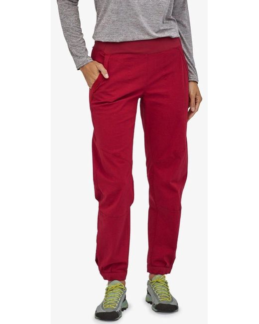 Patagonia Red Outdoorhose W`s CALIZA ROCK PANTS