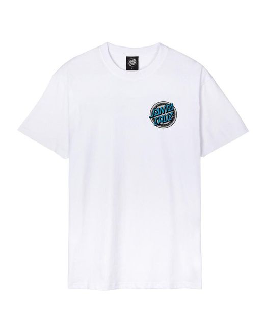 Santa Cruz T-Shirt Dressen Rose Crew One, G L, F white für Herren