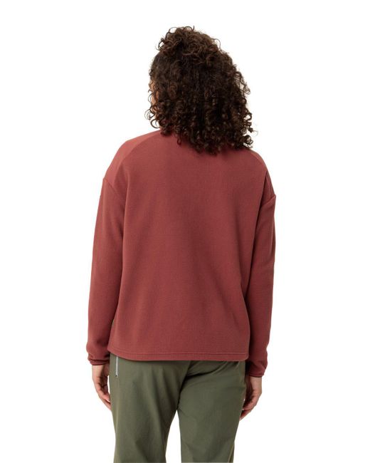 Vaude Red Outdoorjacke Women's Mineo Fleece Jacket II (1-St) warme, atmungsaktive Fleecejacke