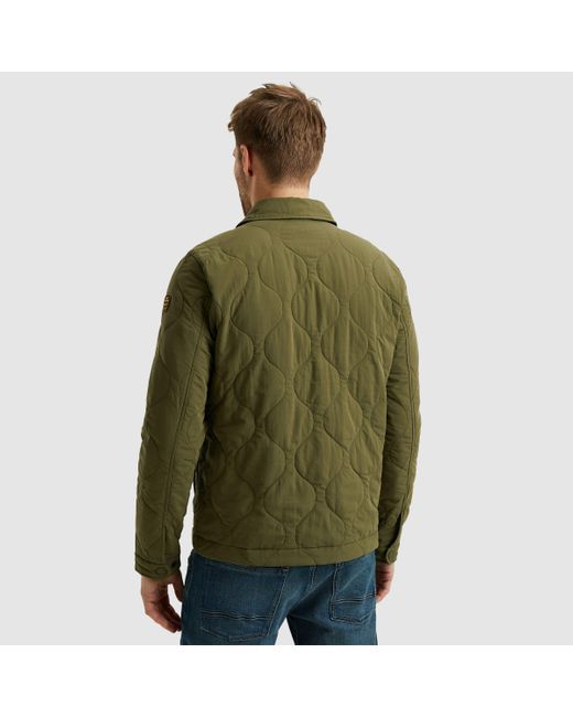 PME LEGEND Outdoorjacke mit Strukturmuster in Green für Herren