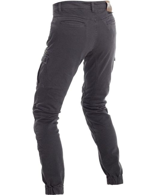 Richa Motorradhose Apache Motorrad Jeans in Black für Herren