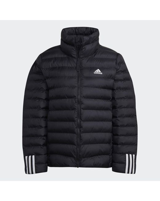 Adidas Black Winterjacke ITAVIC 3-STREIFEN MIDWEIGHT JACKE