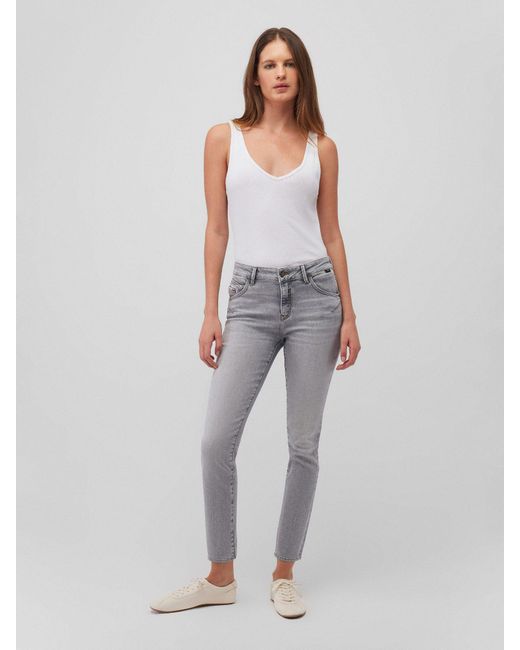 Mavi Gray 5-Pocket-Jeans