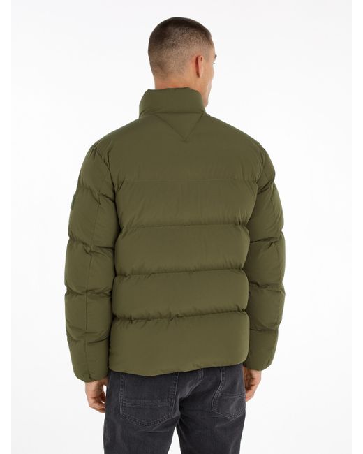 Tommy Hilfiger Hochgeschlossene Puffer-Jacke Mit Daunen in Green für Herren