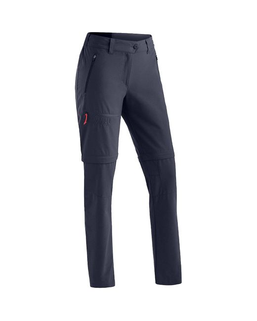 Maier Sports Blue Funktionshose Hose Nata Zip Loop