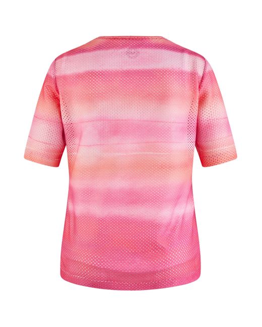 Rabe Pink 2-in-1-Strickjacke
