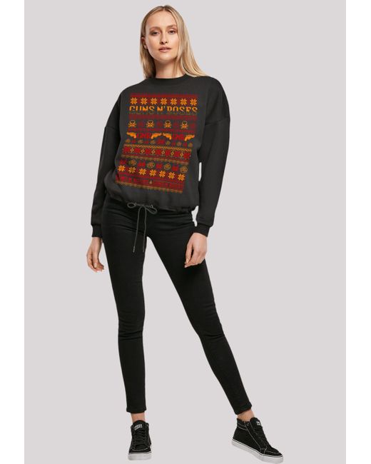F4NT4STIC Sweatshirt Guns n\' Roses Weihnachten Christmas Musik,Band,Logo in  Schwarz | Lyst DE | T-Shirts