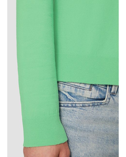 S.oliver Green Strickpullover aus Viskosemix