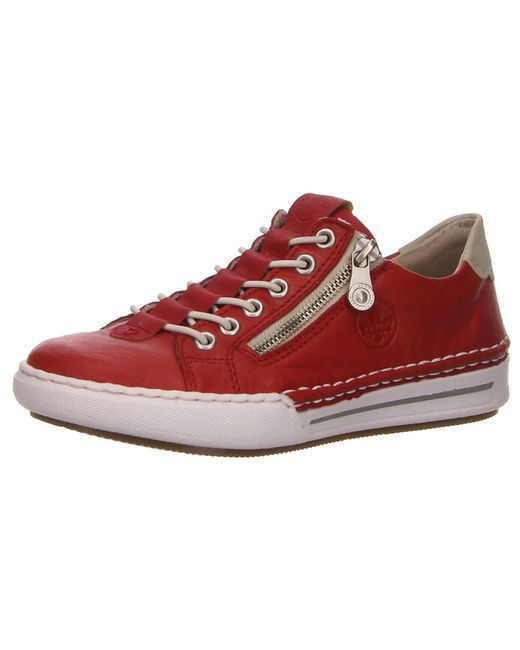 Rieker Red Slipper