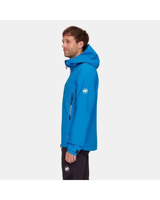 Mammut Funktionsjacke Crater IV HS Hooded Jacket (Hardshell Jackets), in Blue für Herren