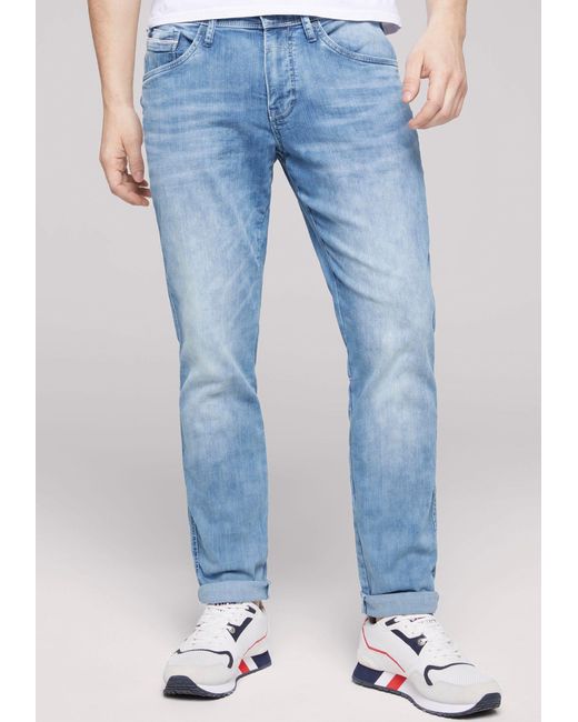 Camp David 5-Pocket-Jeans mit dünnen Nähten in Blau für Herren | Lyst DE