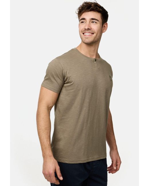 INDICODE T-Shirt INAnsel in Green für Herren