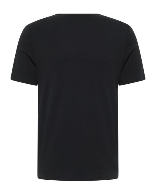 Mustang Kurzarmshirt T-Shirt in Black für Herren