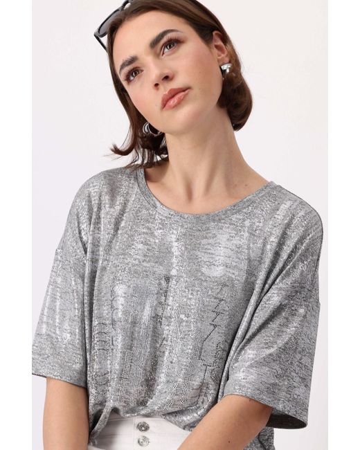 Monari Gray American-Shirt
