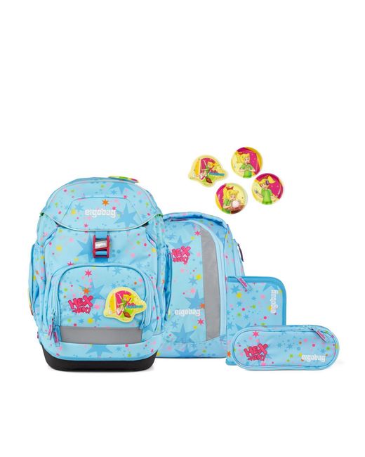 ergobag Blue Schulranzen-Set PACK Bärhext