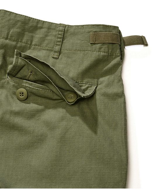 BRANDIT Bermudas Shorts Cargo knielang Kurze Hose Short Sommer Bermuda in Green für Herren