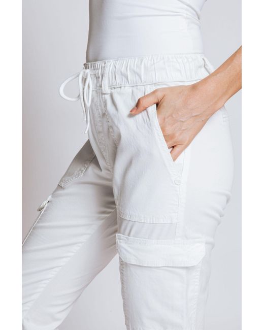 Zhrill White Cargohose