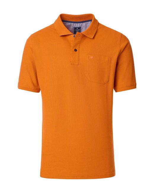 Redmond Poloshirt 960 in Orange für Herren