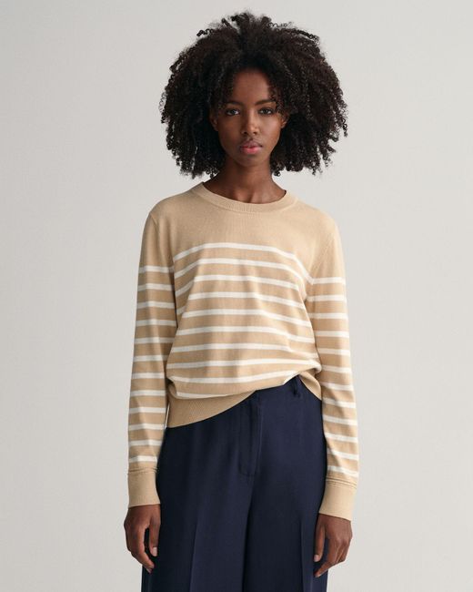 Gant Blue Rundhalspullover