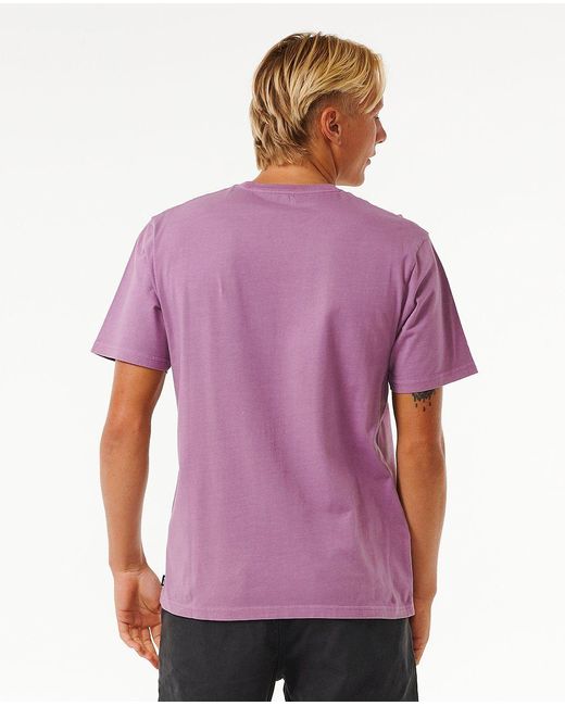 Rip Curl Print- Surf Revival Mumma Kurzärmliges T-Shirt in Purple für Herren