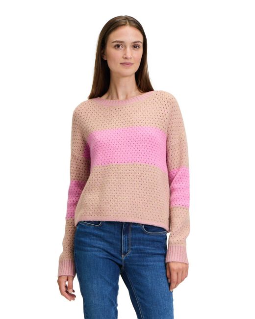 BETTY&CO Pink Strickpullover Kurz /1 Arm
