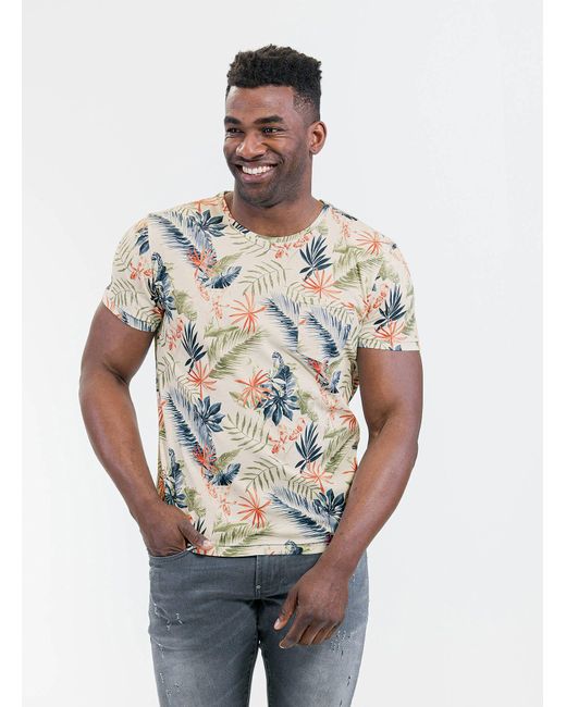 Key Largo T-Shirt SANTA FE (1-tlg) in Gray für Herren