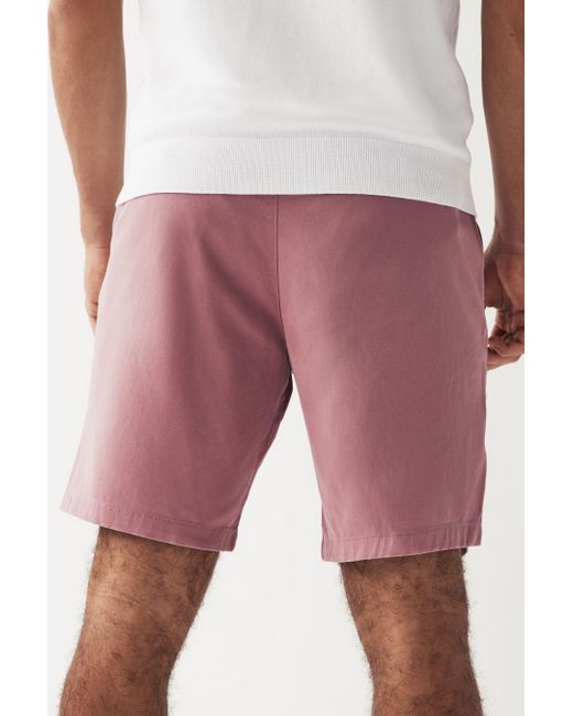 Next Stretch-Chinoshorts im Slim-Fit (1-tlg) in Pink für Herren