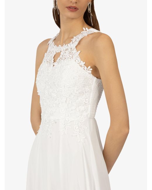 Kraimod White Abendkleid aus hochwertigem Material in femininem Stil