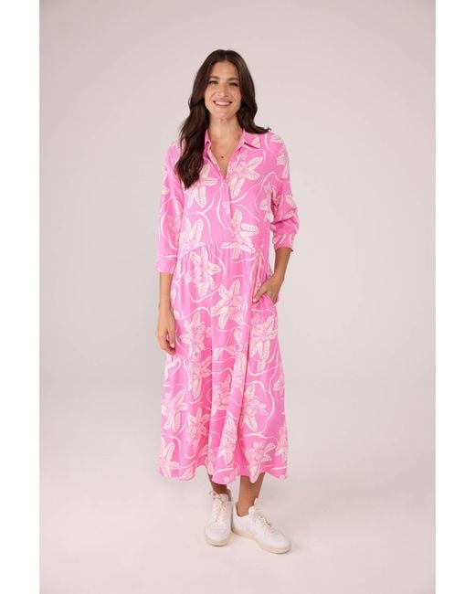 LIEBLINGSSTÜCK Pink Blusenkleid RORABETHL (1-tlg)