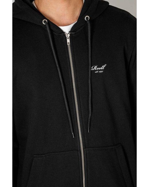 Reell Kapuzenpullover Staple Terry Zip Hoodie in Blue für Herren
