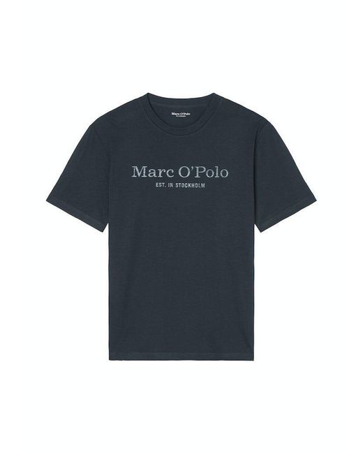 Marc O' Polo Logo-T-Shirt regular in Blue für Herren
