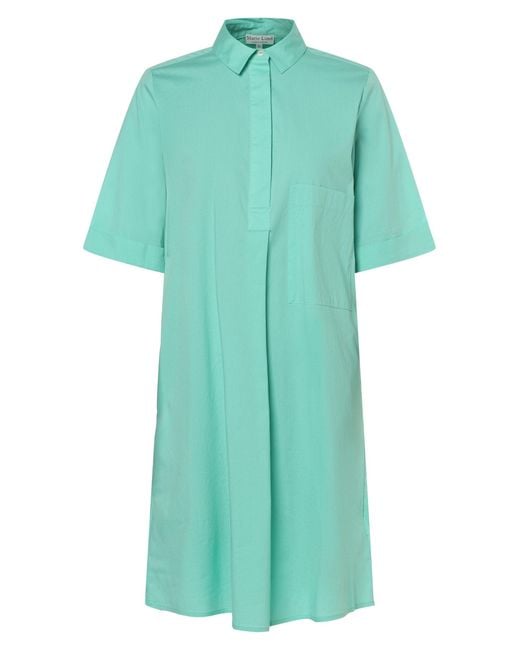 Marie Lund Green A-Linien-Kleid