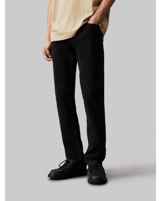 Calvin Klein Calvin Klein -Jeans AUTHENTIC STRAIGHT im 5-Pocket-Style in Black für Herren