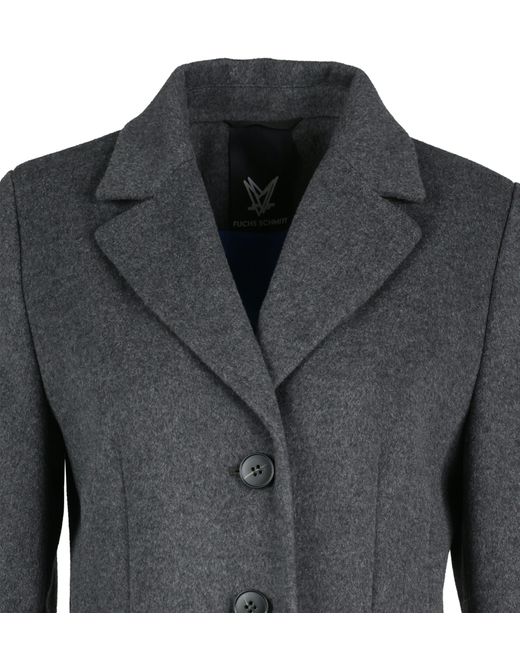 Fuchs & Schmitt Gray Wollmantel