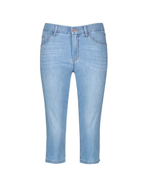Gerry Weber Blue Caprihose SOL:INE SLIM FIT CAPRI (520294-66835)